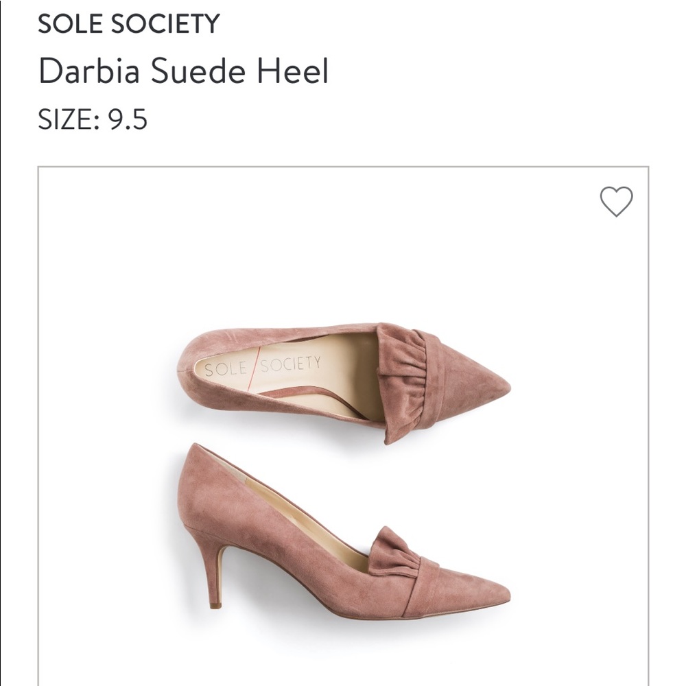 Sole Society ‘Darbia’ ruffle pump